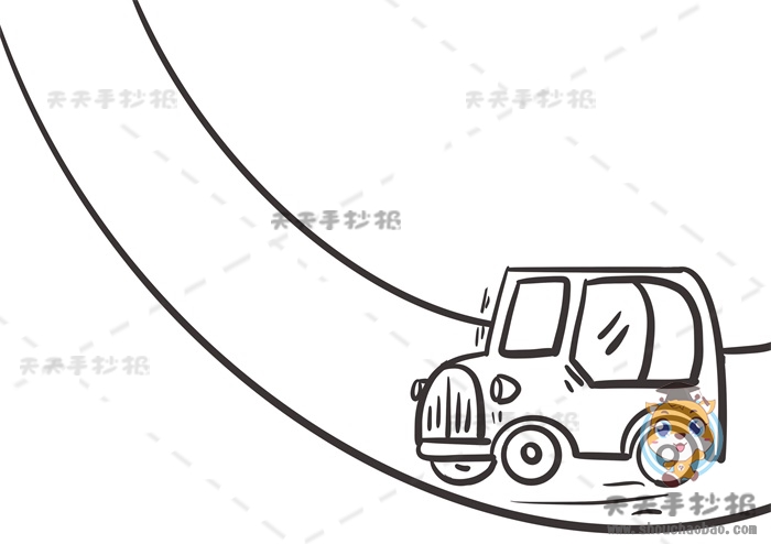 爱路护路手抄报